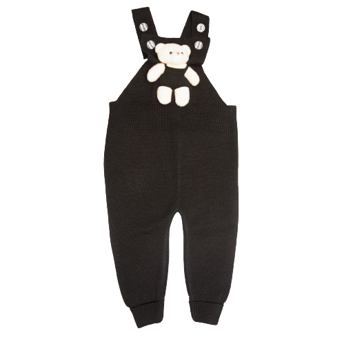 Wear Sierra Overall Bear Pattern Unisex Pants For Babies And Kids, Cute Design Outfit For Babies - Wear Sierra
