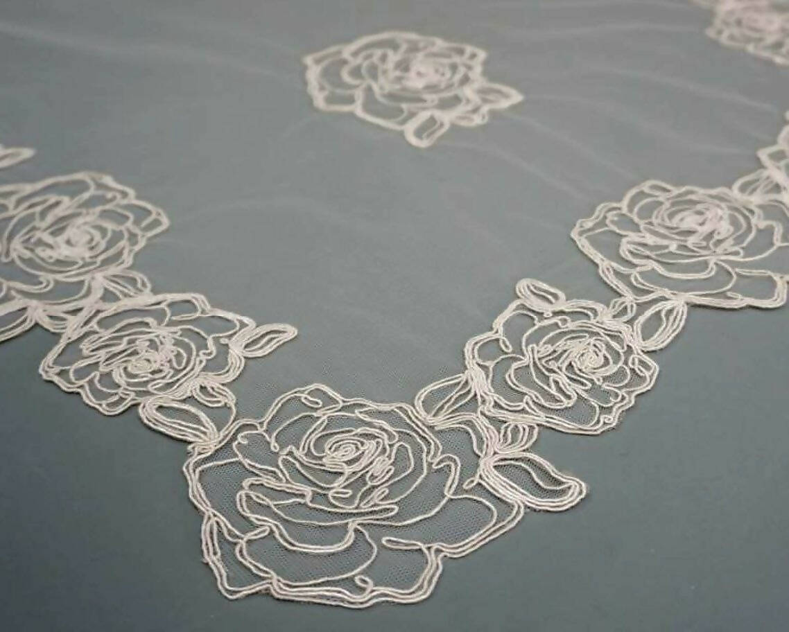 Moonlight Rose Runner Set, 8pc, 10pc, 18pc, Square, Rectangular, Bistro Table, Side Table, Night Stand - Wear Sierra