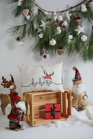 Christmas Cheer Pillow Cover, Holiday Pillow Cover - Wear Sierra