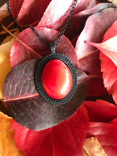 Amulet Jewelry - Available in 3 Elegant Colors - Raw Teardrop Necklace - Wear Sierra