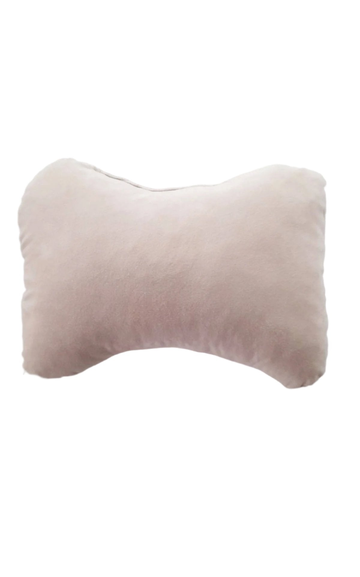 Travel Neck Pillow for Car or SUV, Car Neck Pillow with Elastic Strap, Lower Back Support Pillow, 7" x 11" Soft Personal Size Microfiber Pillow, Butterfly Shape Car Pillow - Wear Sierra