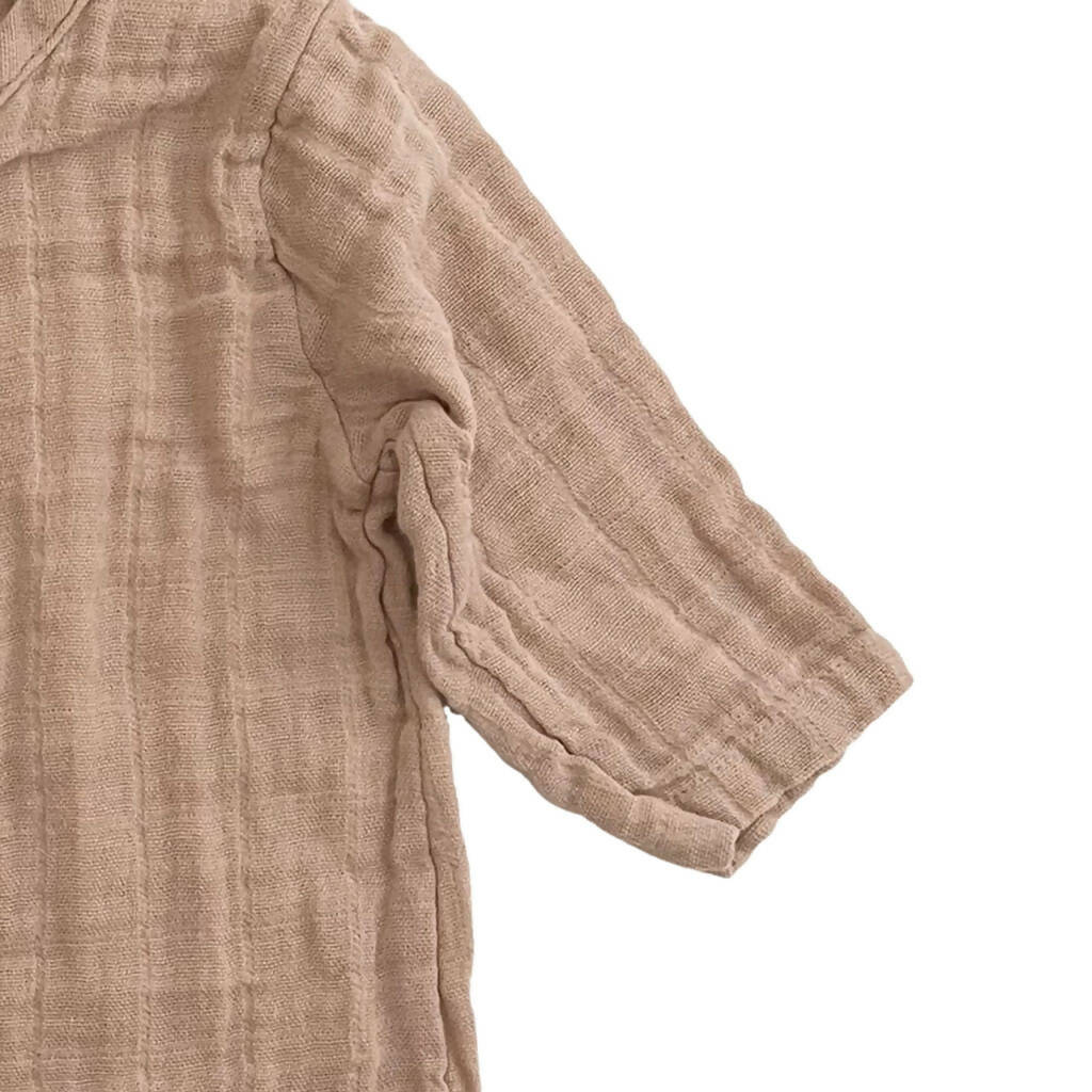 Newborn Romper, Toddler Romper, Newborn One-Piece Jumper, Toddler One-Piece Jumper, 100% Cotton Muslin, Beberotti Baby's Romper - Wear Sierra