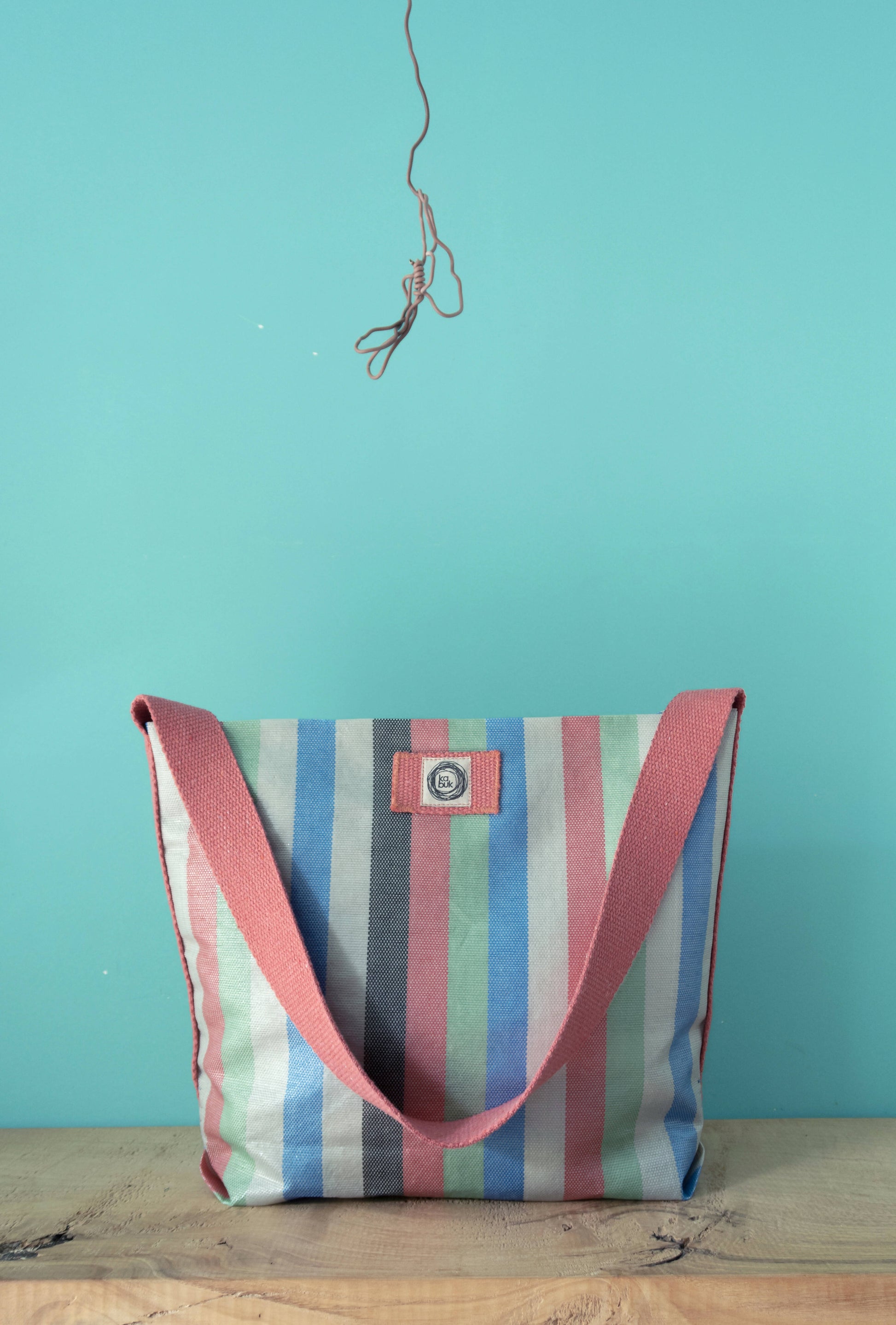 Reusable Large Shopping Bags, Colorful Planet Earth Friendly, Ecofriendly Handmade Bag for Work, Baby or Outdoor Activities - Wear Sierra
