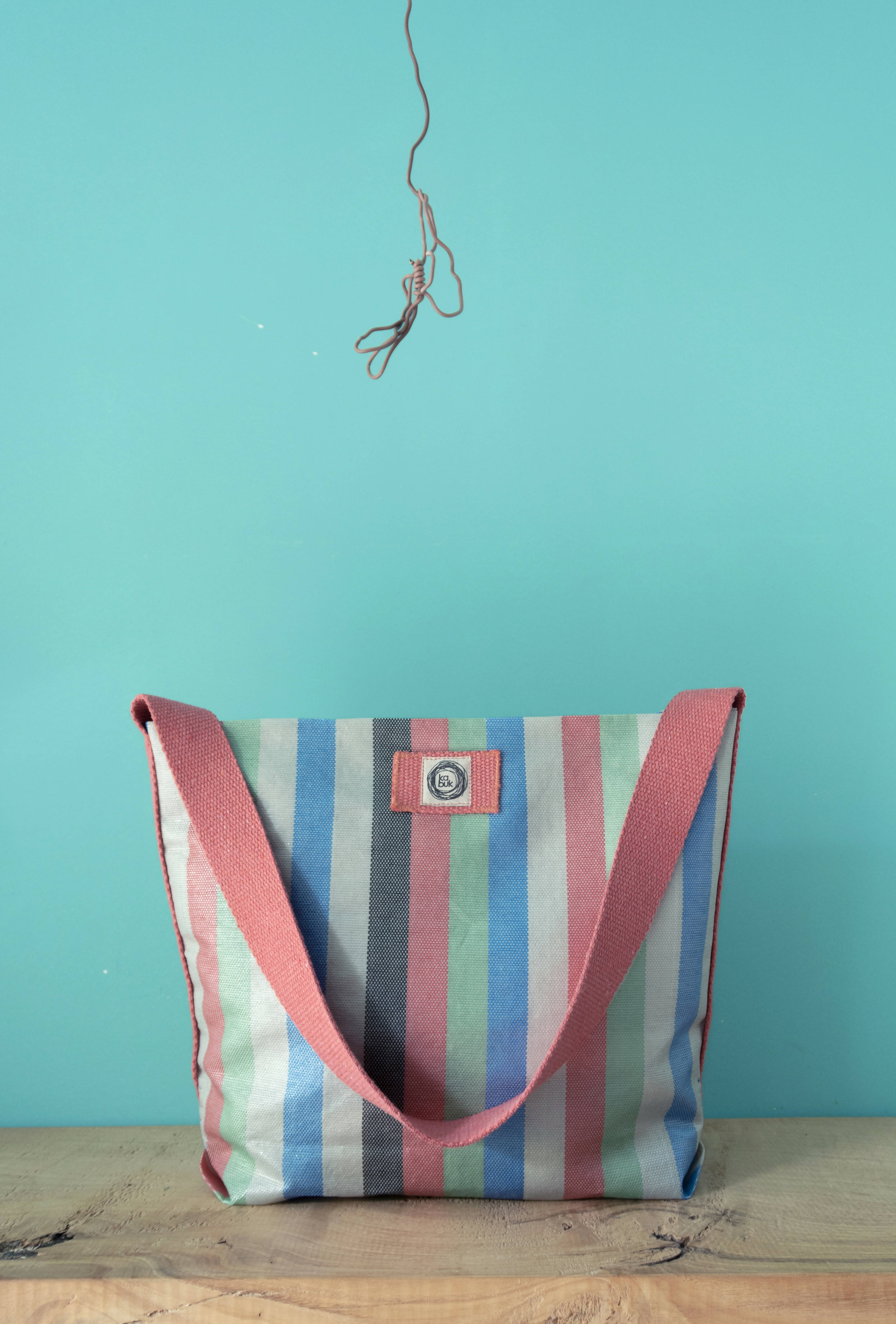 Reusable Large Shopping Bags, Colorful Planet Earth Friendly, Ecofriendly Handmade Bag for Work, Baby or Outdoor Activities - Wear Sierra
