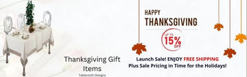 5 Stunning Thanksgiving Tablecloth Designs to Uplift the Dinner Setting - Wear Sierra