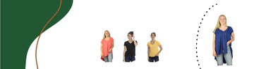 Make Your Summers Trendy With V-Neck T-Shirts For Women - Wear Sierra