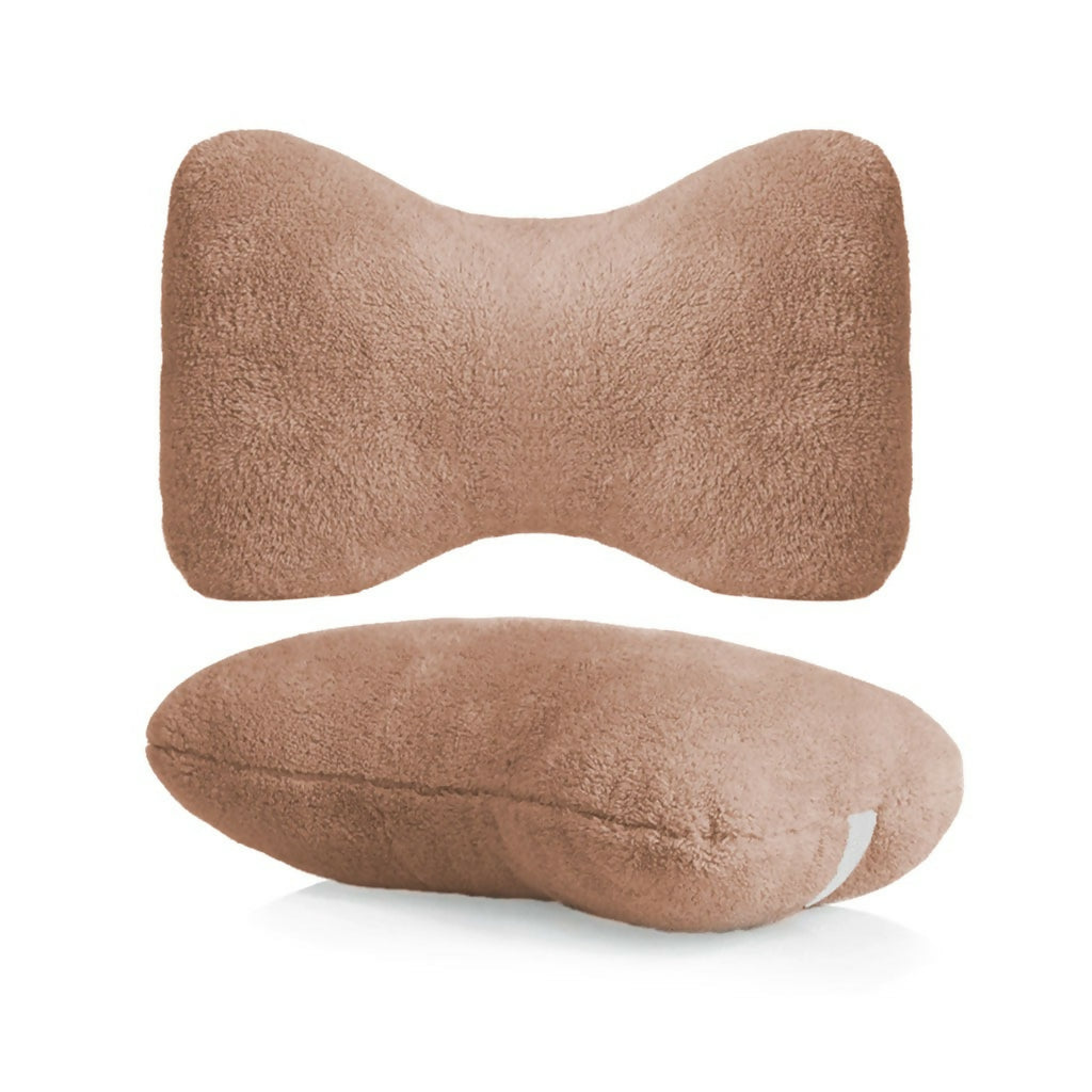 Travel Neck Pillow for Car or SUV with Elastic Strap