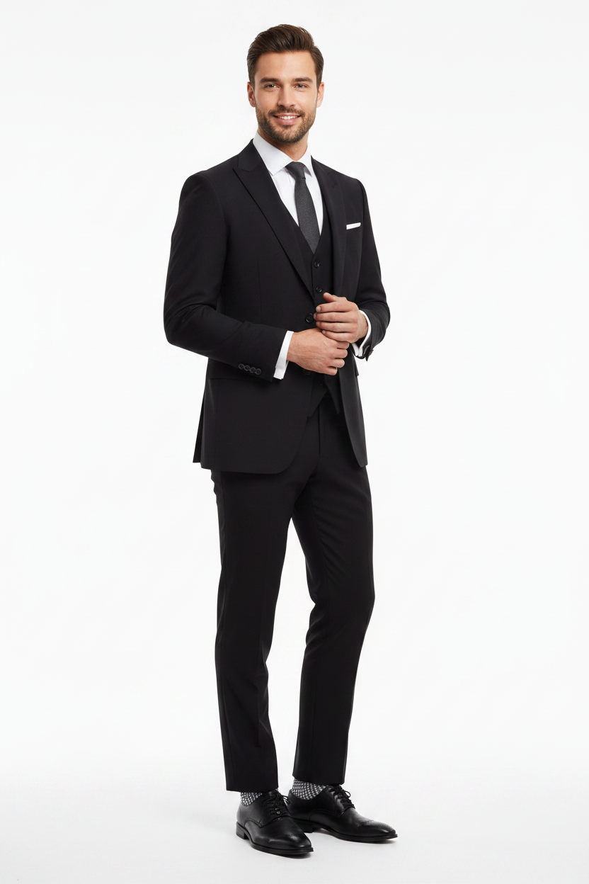 Men's Dress Socks – Combed Cotton, Seamless Toe All-Day Comfort