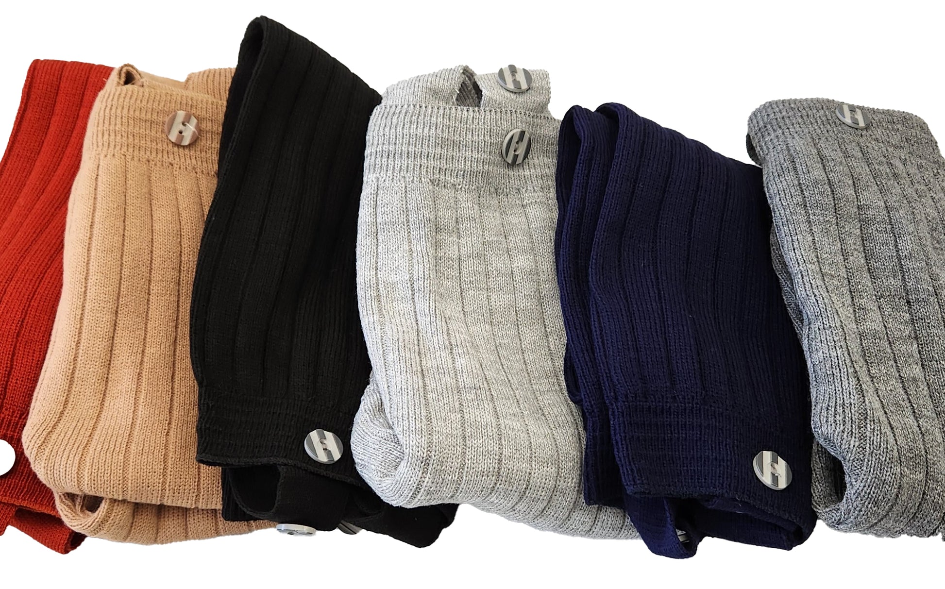 Toddler Knit Pants with Suspenders Rolled Leg Cuff Detailing - Comfortable Pull On Pants for Girls & Boys - Wear Sierra