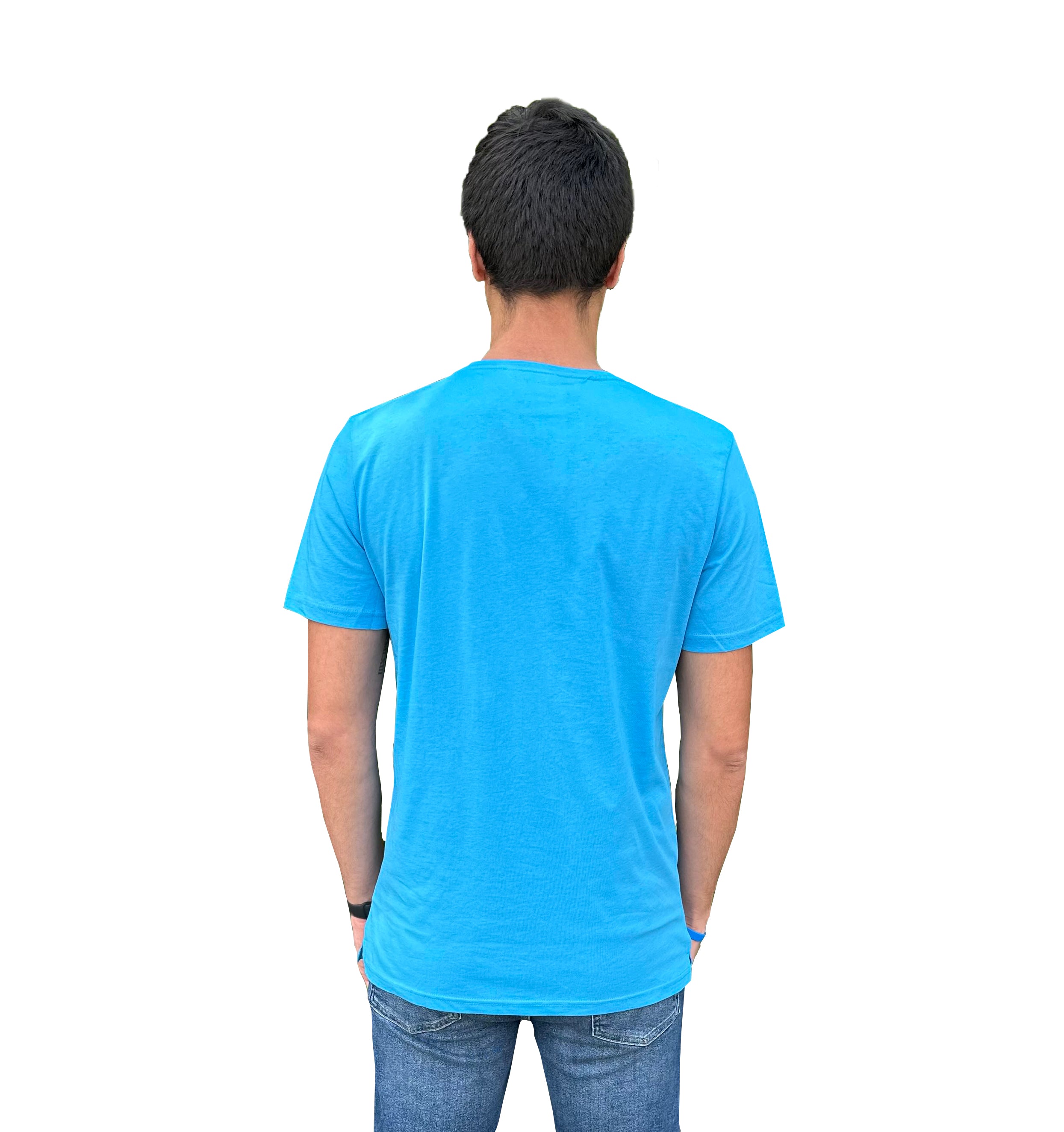 Men's Short Sleeve Crewneck T-Shirt in 100% Cotton - Wear Sierra