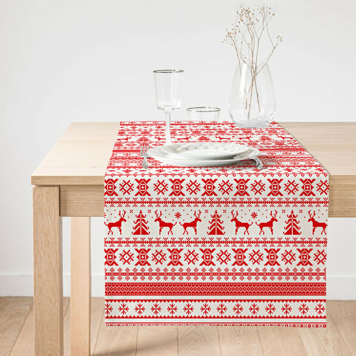 Christmas and Holiday Table Runners - Colorful and Festive, Great for Holiday Decorating