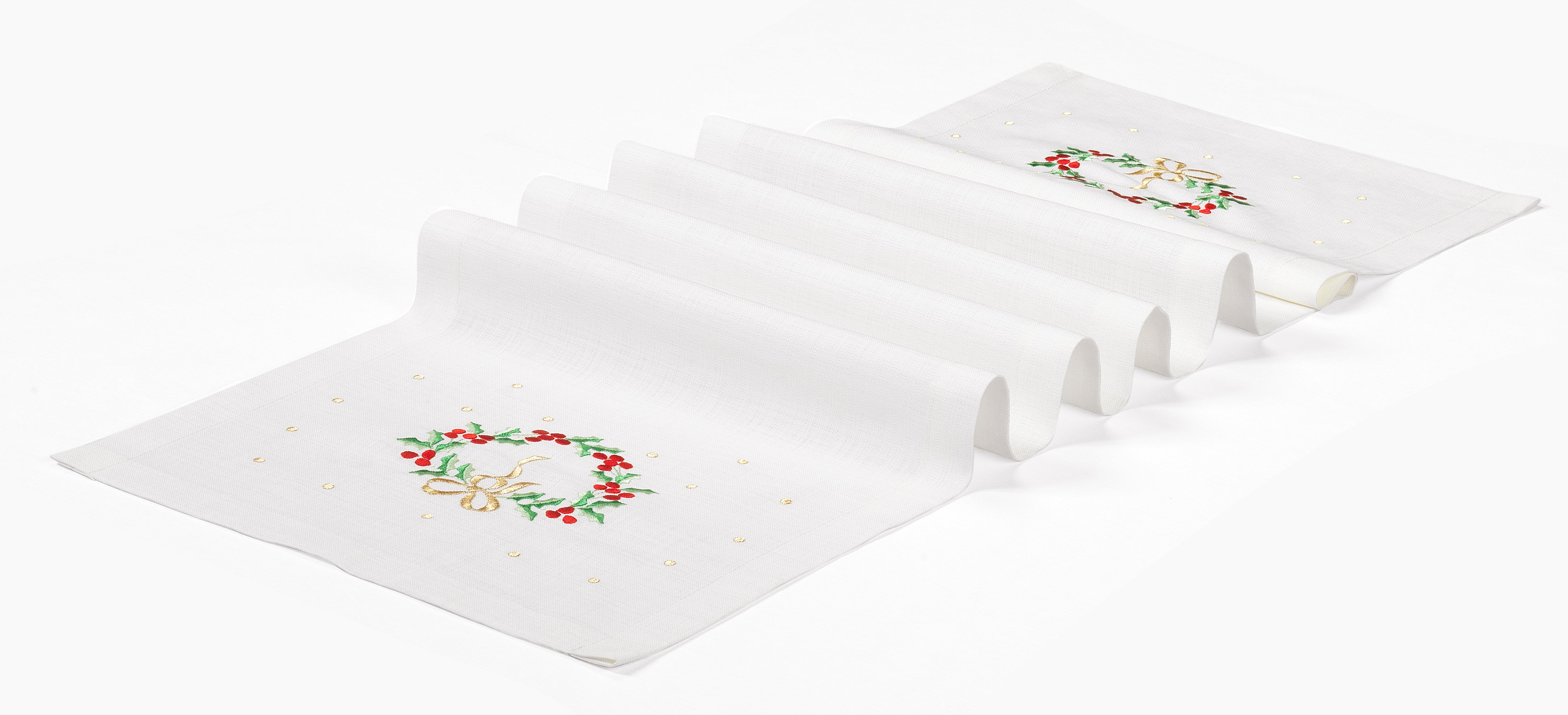 Christmas and Holiday Table Runners - Colorful and Festive, Great for Holiday Decorating - Wear Sierra