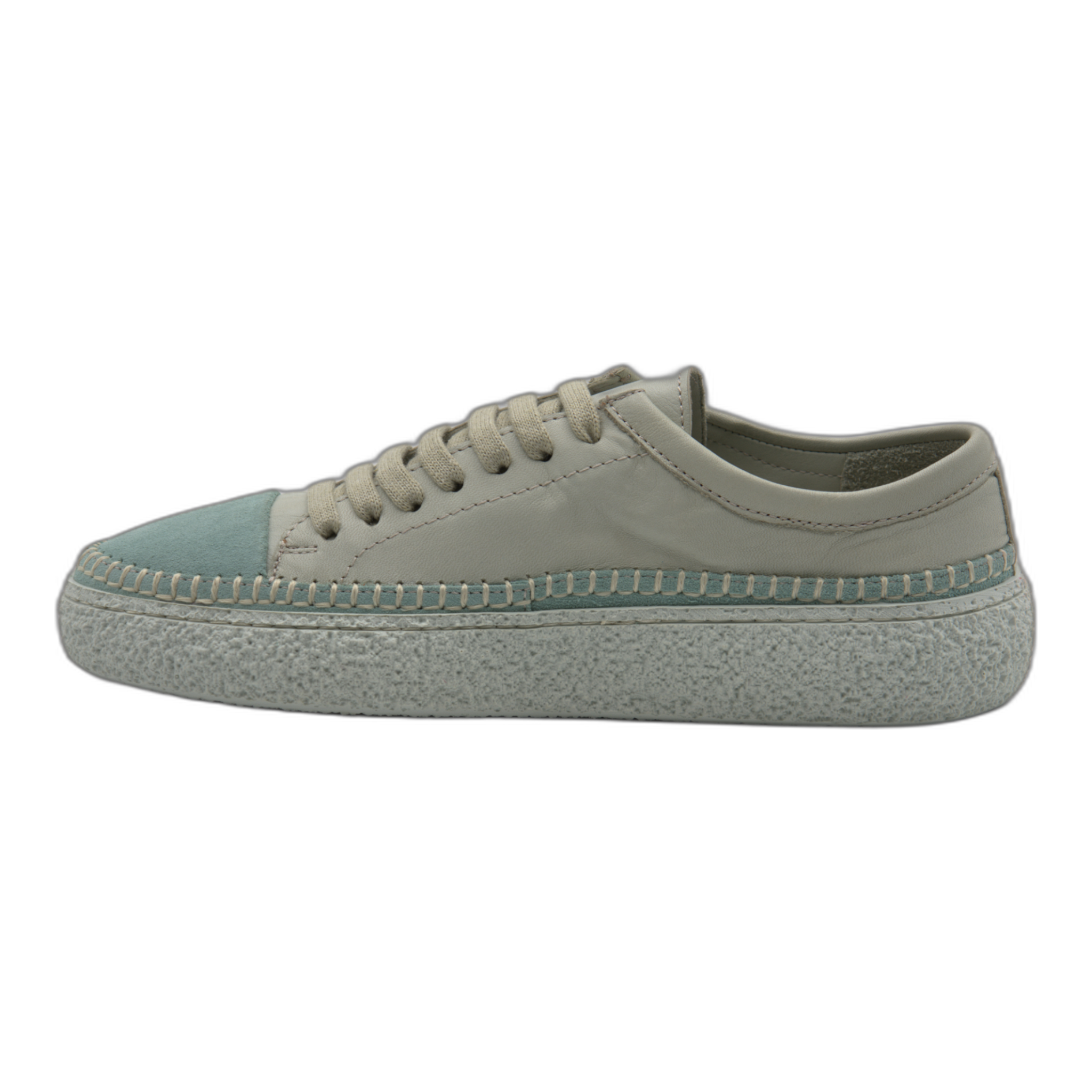 Women's Colorful Leather Sneakers - Great for the Office, Casual Days - Aimee Style