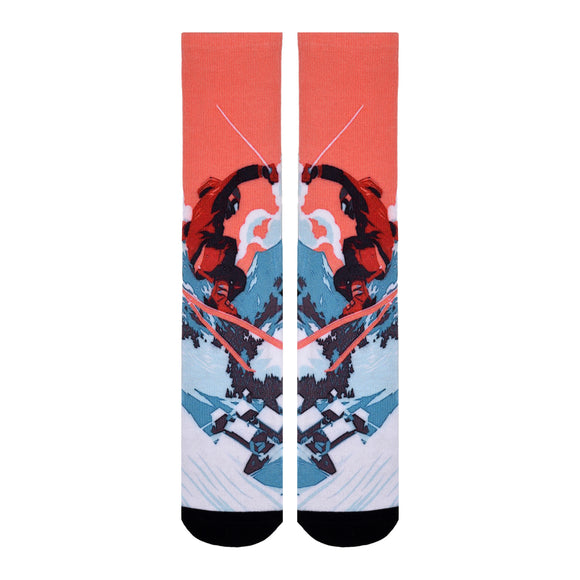 Men & Women's CoolMax Knee-High Socks, Nature Inspired Collection for Men & Women Eco-Friendly Knee High Socks