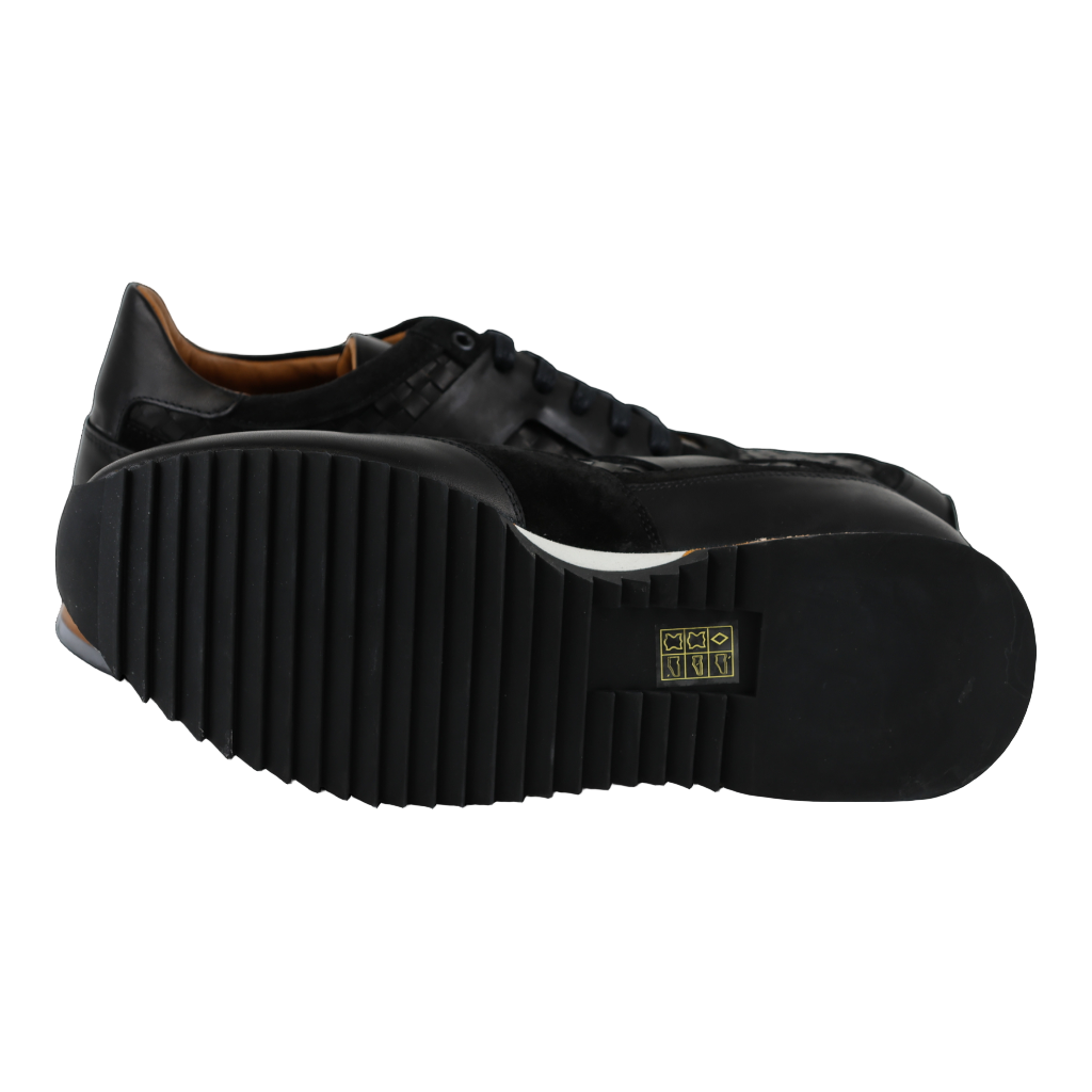 Men's Leather Sneakers - Great for the Office, Casual Days (Aristotle Style)
