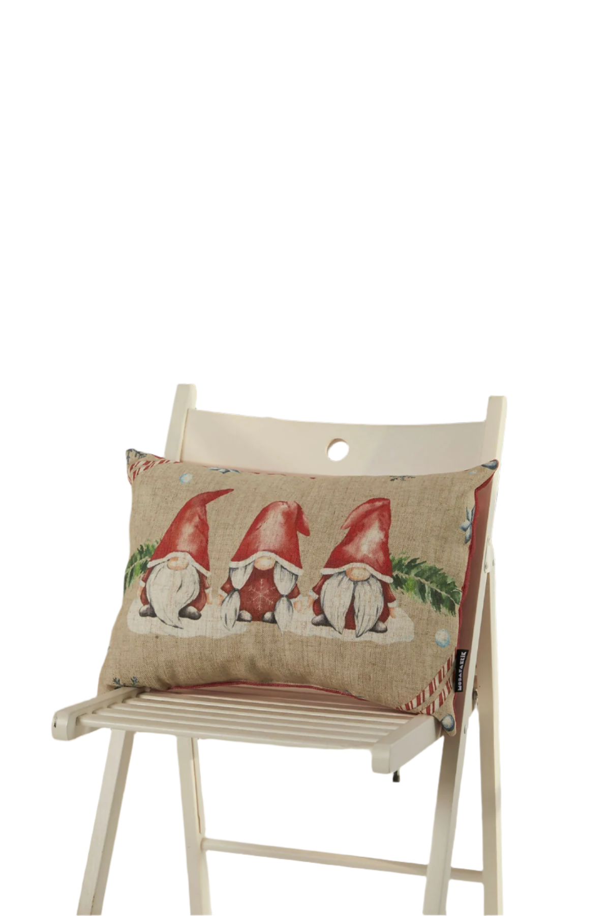 Gnomes Decorative Throw Pillow Cover - Great for Holiday Decorating