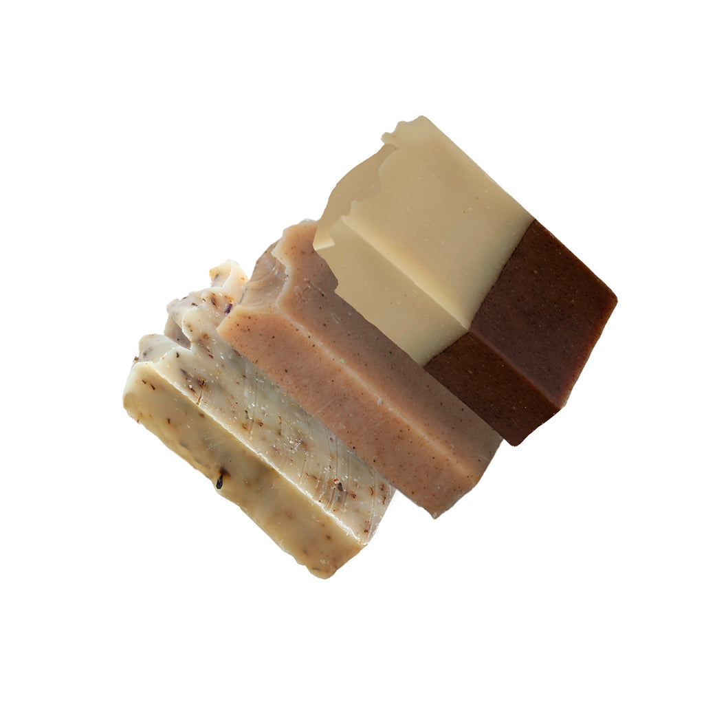 Natural, Handmade Bar Soap 3-Pack Gift Box Lavender, Argan, Cinnamon and Orange, Gift For Her, Gift For Mom