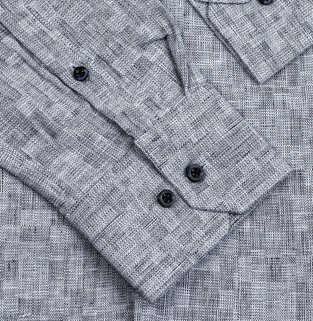 Wear Sierra Top Shelf Men's Turkish Cotton Long Sleeve Button Up Shirt in Blue, Casual Friday Shirt for Men