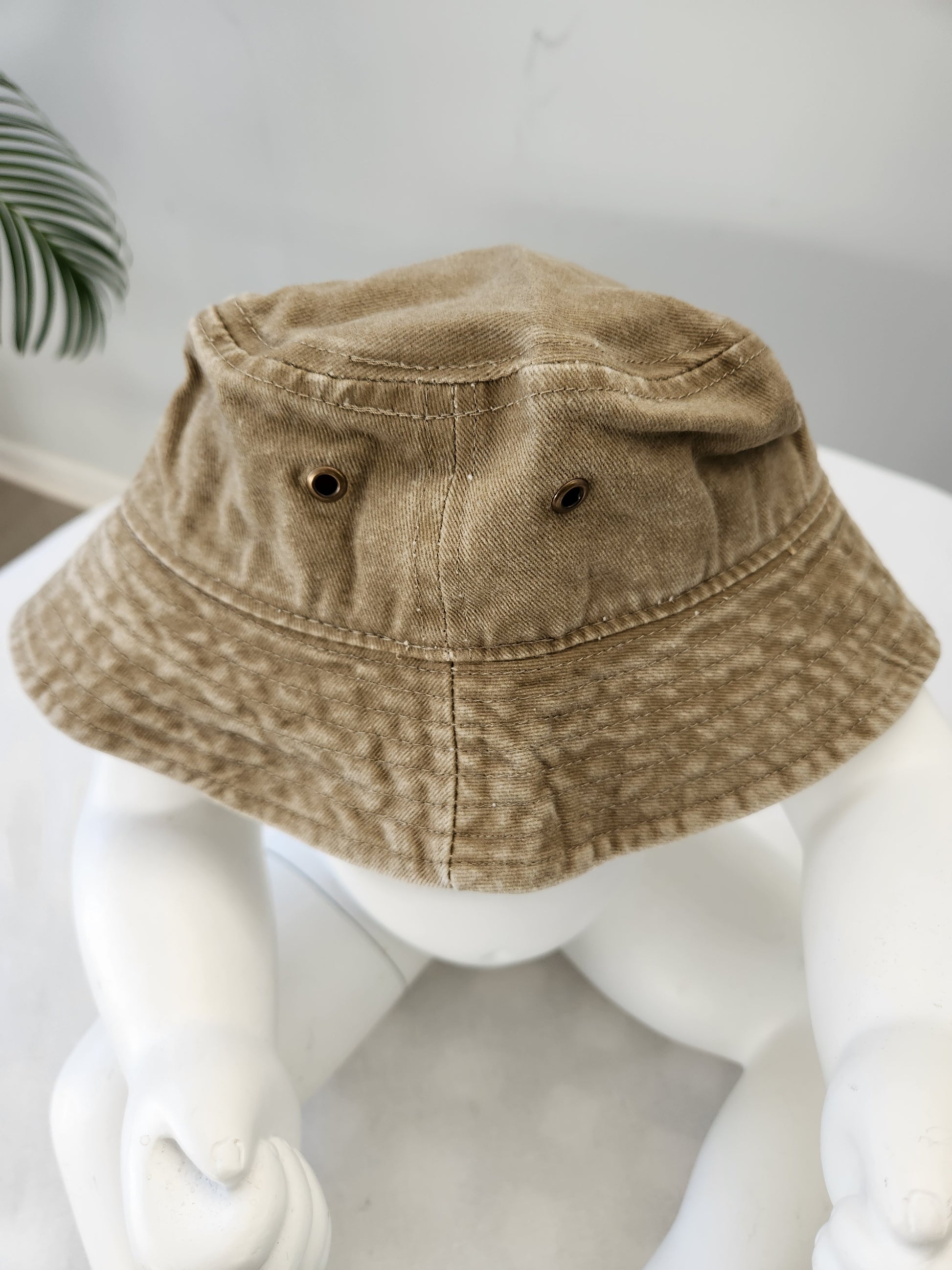 Bucket Hat for 4-8 Year Old Kids - Fedora Hat Faded Denim - Wear Sierra