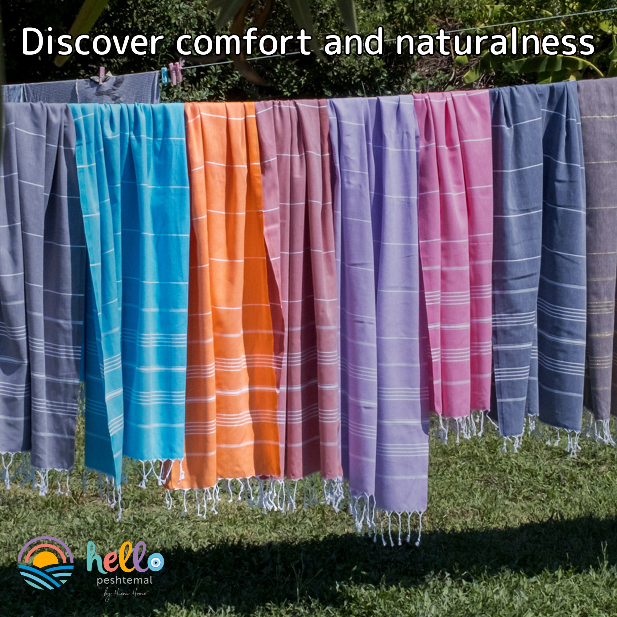 Turkish Cotton Beach Towel, Prewashed, Soft, Absorbent, Quick Dry, Oversized Bath Towels for Bathroom, Pool, Travel, Picnics, Size 39x71