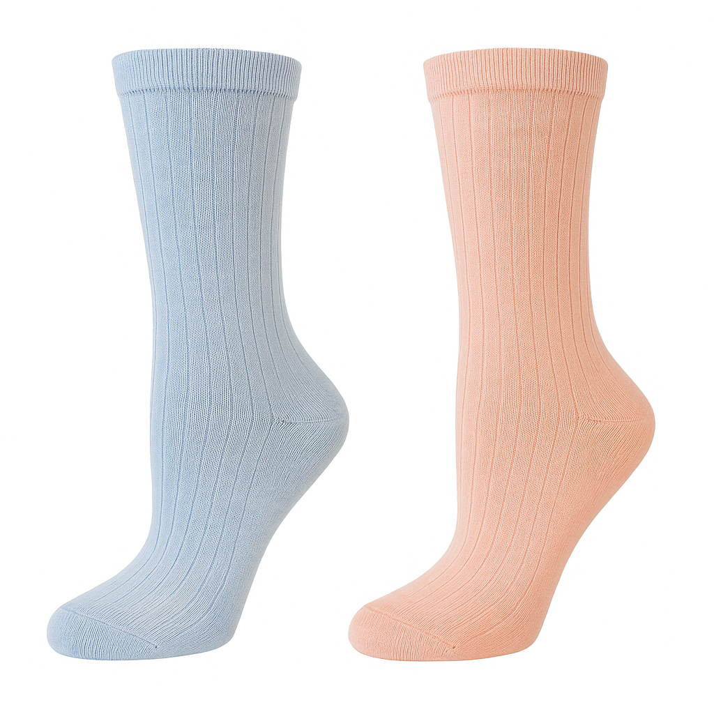 Women's Bamboo Crew Performance Socks with Arch Support