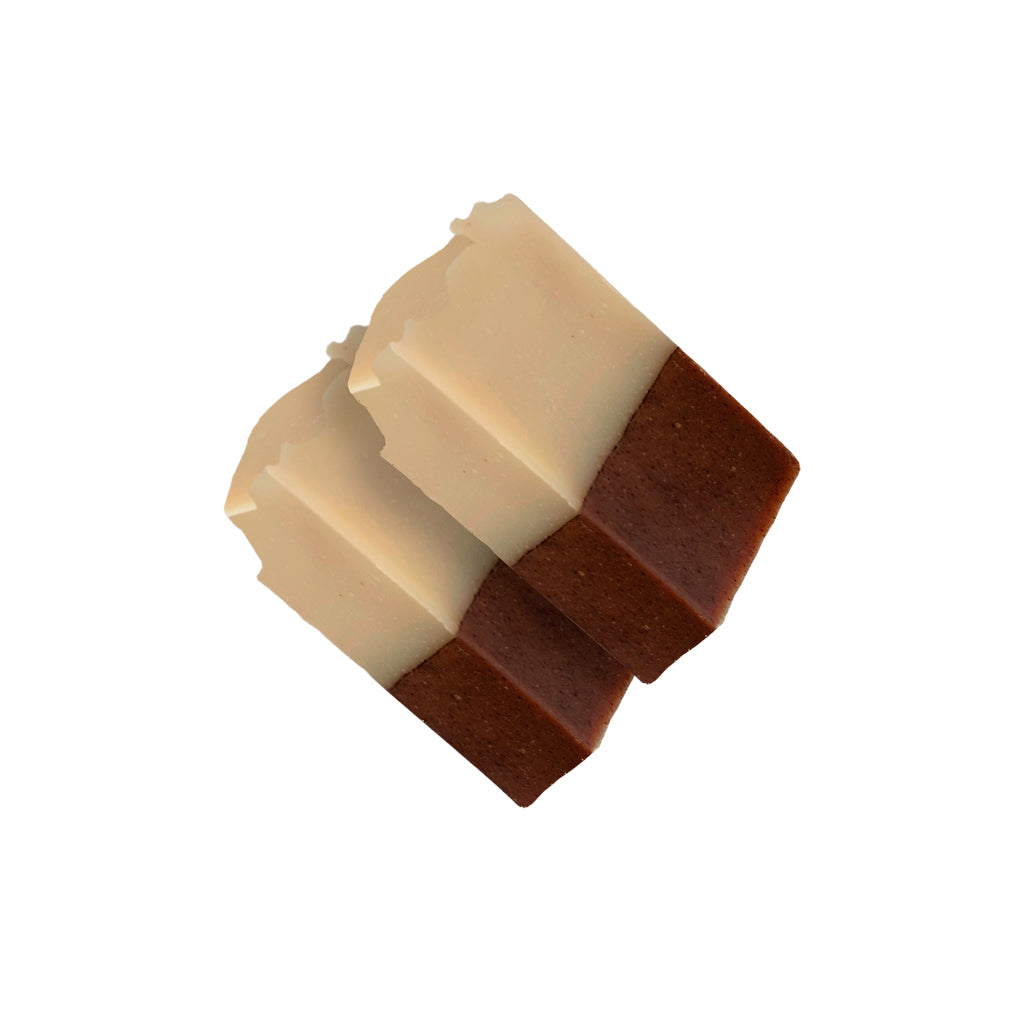 Handmade Cinnamon and Orange Bar Soap Pack Of 2, Natural Soap for Men & Women