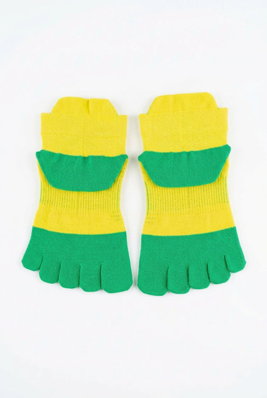 Performance Toe Socks for Men & Women with Enhanced Arch Support