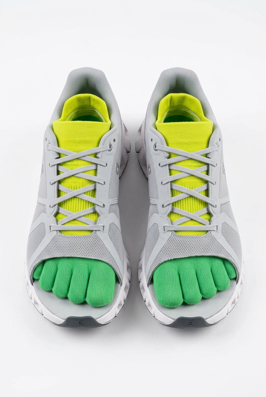 Performance Toe Socks for Men & Women with Enhanced Arch Support
