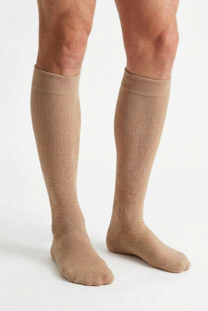 Compression Knee-High Socks for Men & Women – Soft, Everyday Support and Comfort (15-20mmHg)