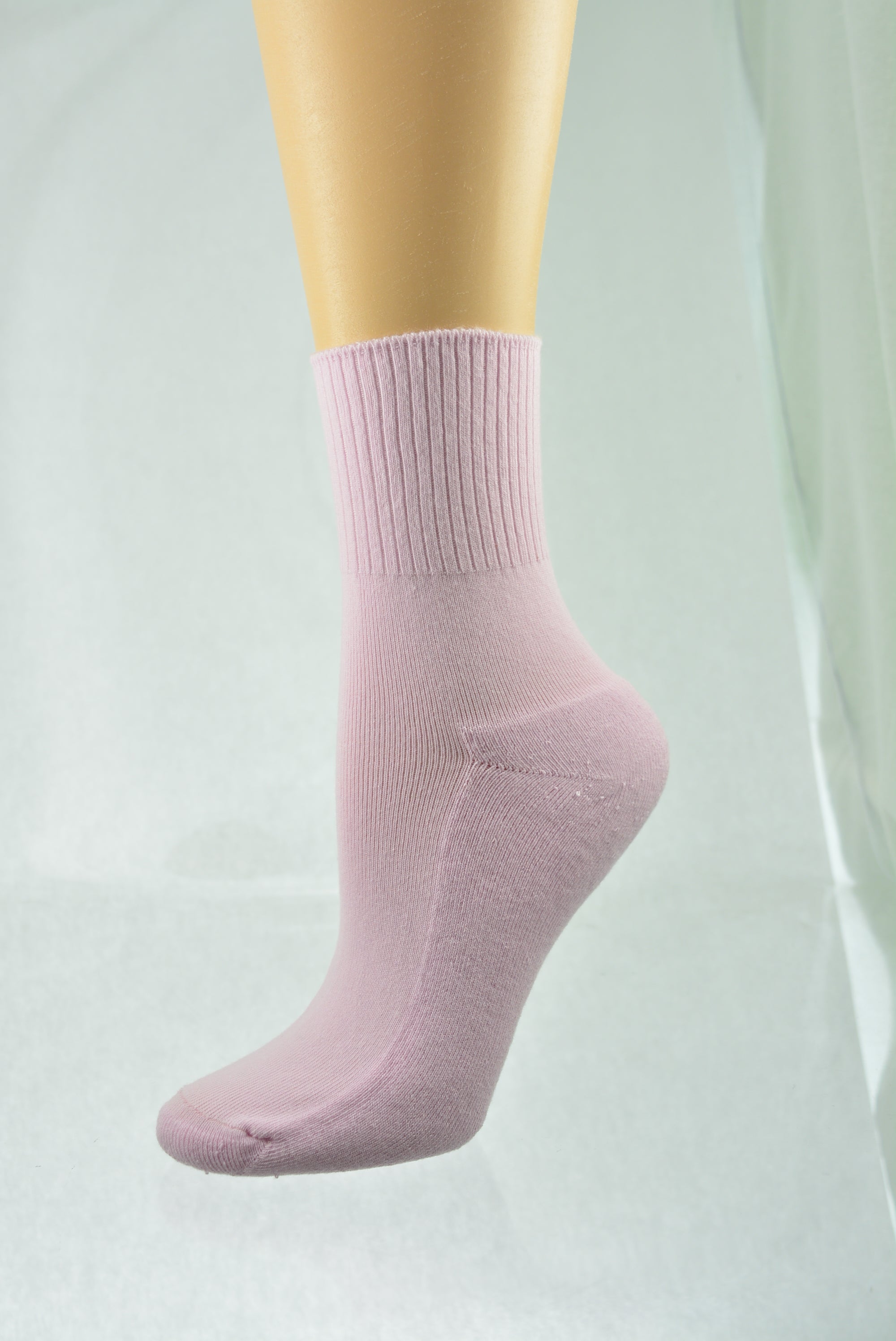 Women's Silky Rayon Cable Pattern Crew Socks in 3 Pair Packs - Great for Spring & Summer