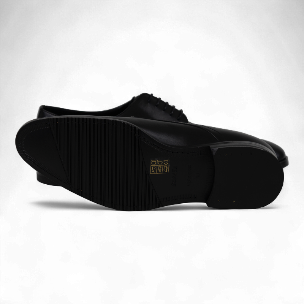 Men's Leather Whole-Cut Derby Style Dress Shoes
