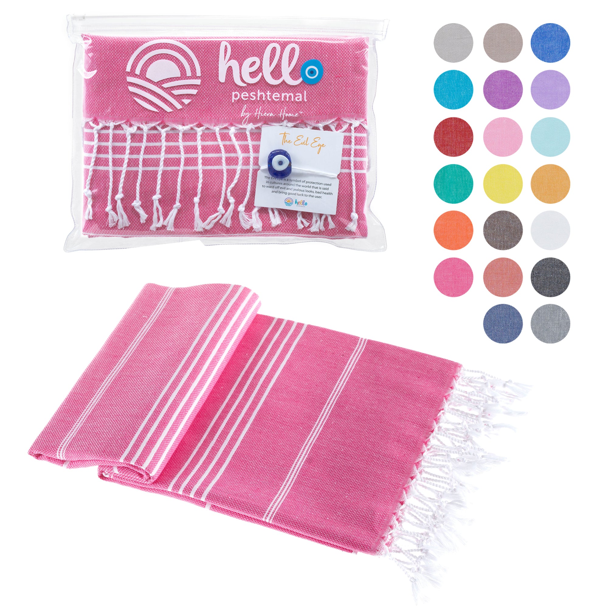 Turkish Cotton Beach Towel, Prewashed, Soft, Absorbent, Quick Dry, Oversized Bath Towels for Bathroom, Pool, Travel, Picnics, Size 39" x 71"