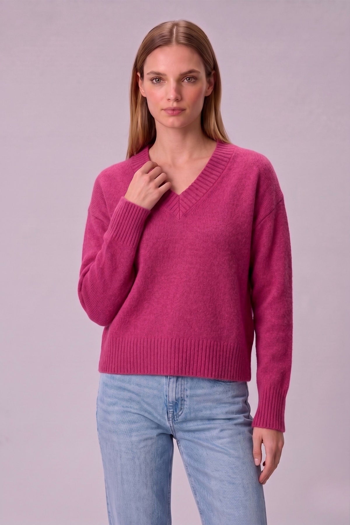Women's V-Neck Sweater