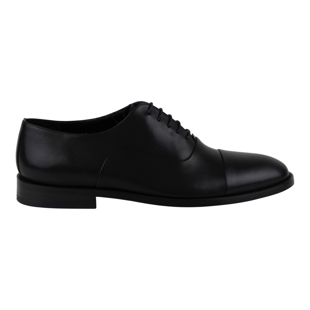 Men's Leather Cap-Toe Oxford Dress Shoes
