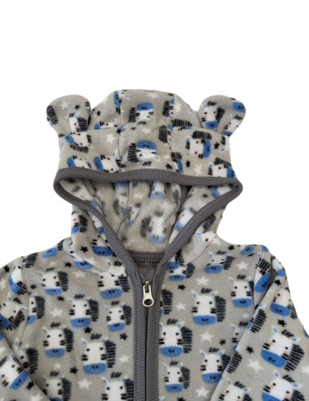 Newborn & Toddler Hoodie Polar Fleece Jackets with Ears for Little Boys & Girls - Wear Sierra