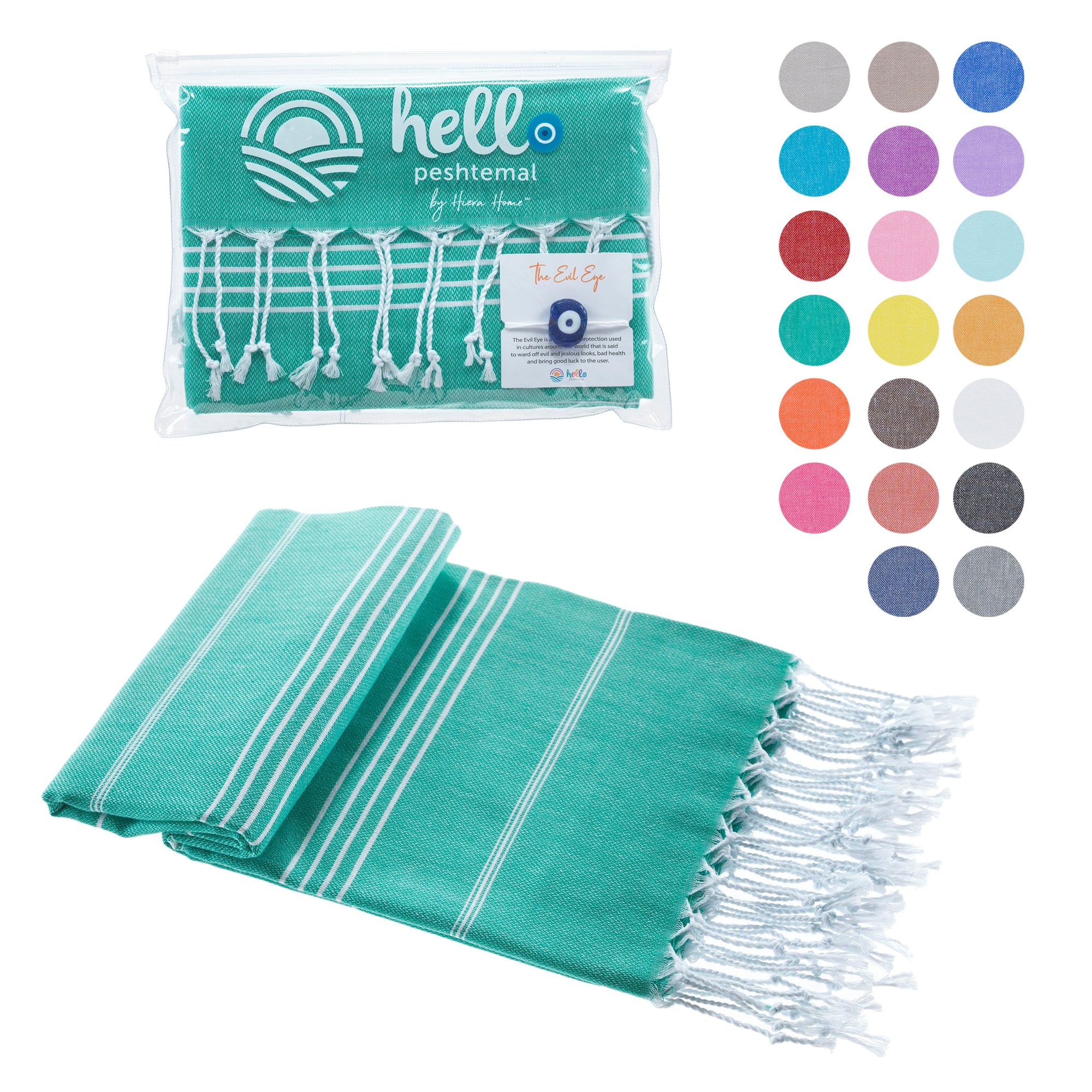 Turkish Cotton Beach Towel, Prewashed, Soft, Absorbent, Quick Dry, Oversized Bath Towels for Bathroom, Pool, Travel, Picnics, Size 39" x 71"