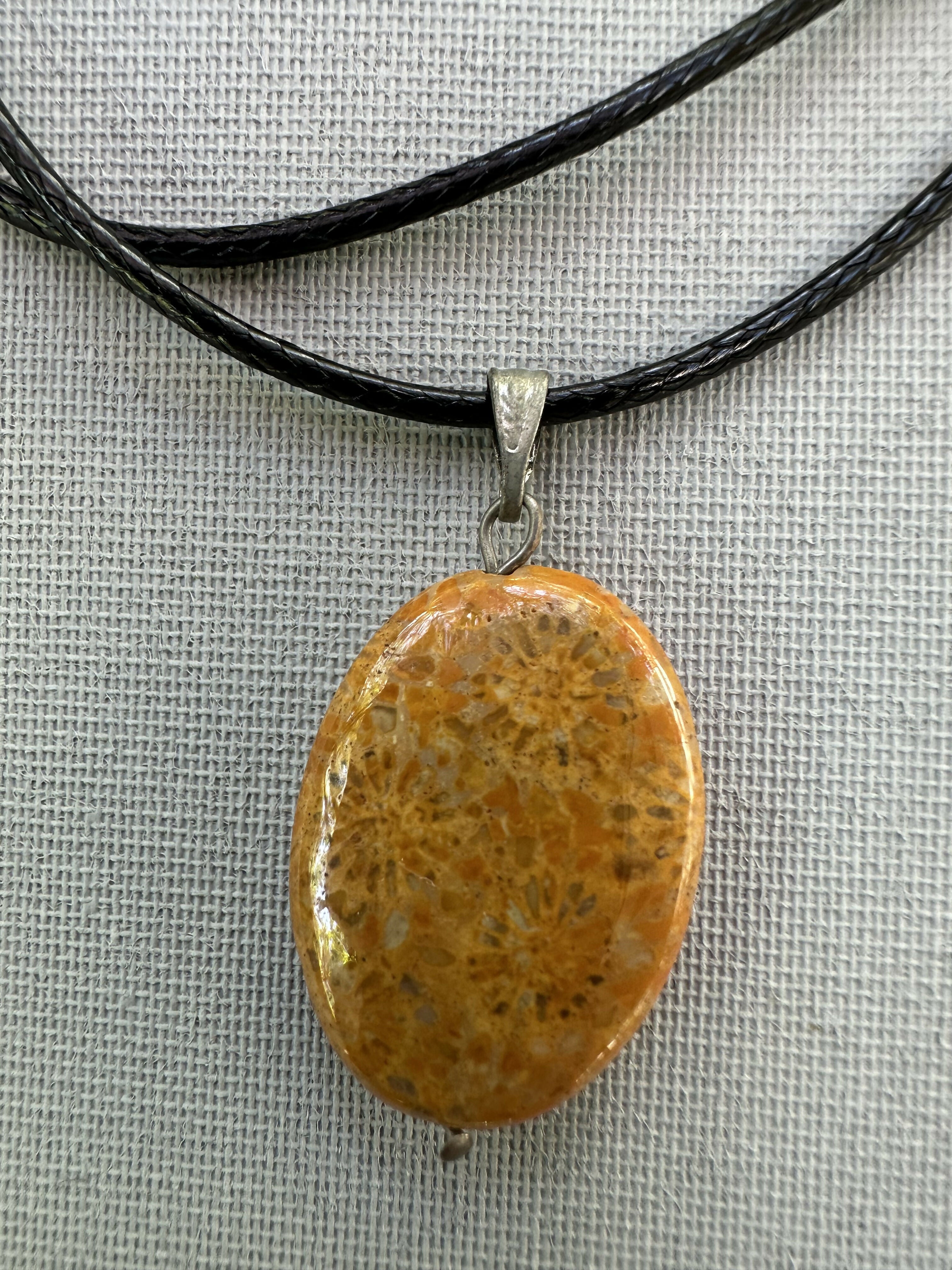 Jasper Natural Stone Bracelet with Matching Necklace - 0