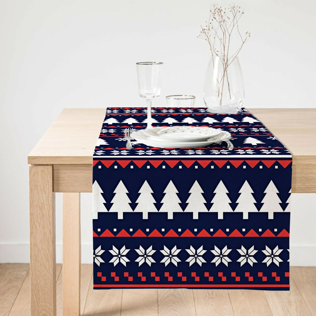 Christmas and Holiday Table Runners - Colorful and Festive, Great for Holiday Decorating