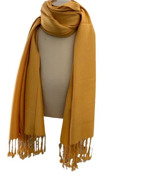 Unisex Elegant Scarf or Wrap, Lightweight Scarf or Shoulder Wrap, in Jewel Tones - Wear Sierra