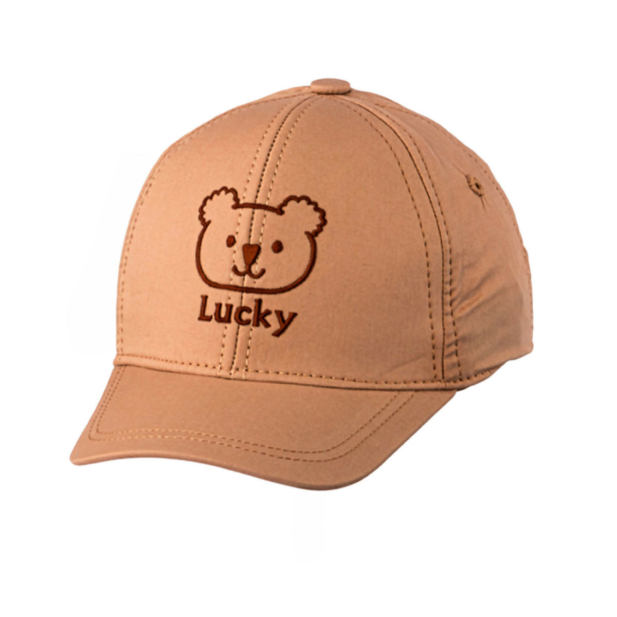 Toddler Boys Cap With Lucky Front Patch, Fits Ages 1 Year - 4 Years