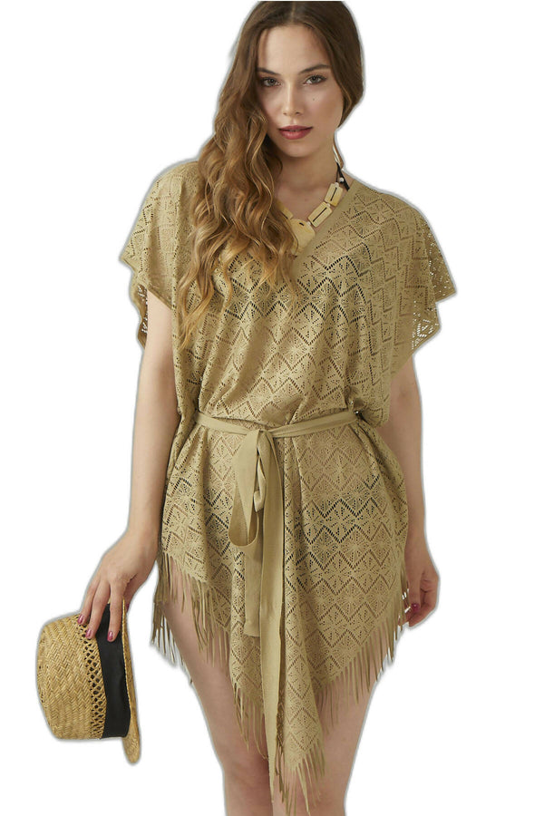 Women's Summer Cover Up Dress with High Low Hem - NEW ARRIVALS! - Wear Sierra