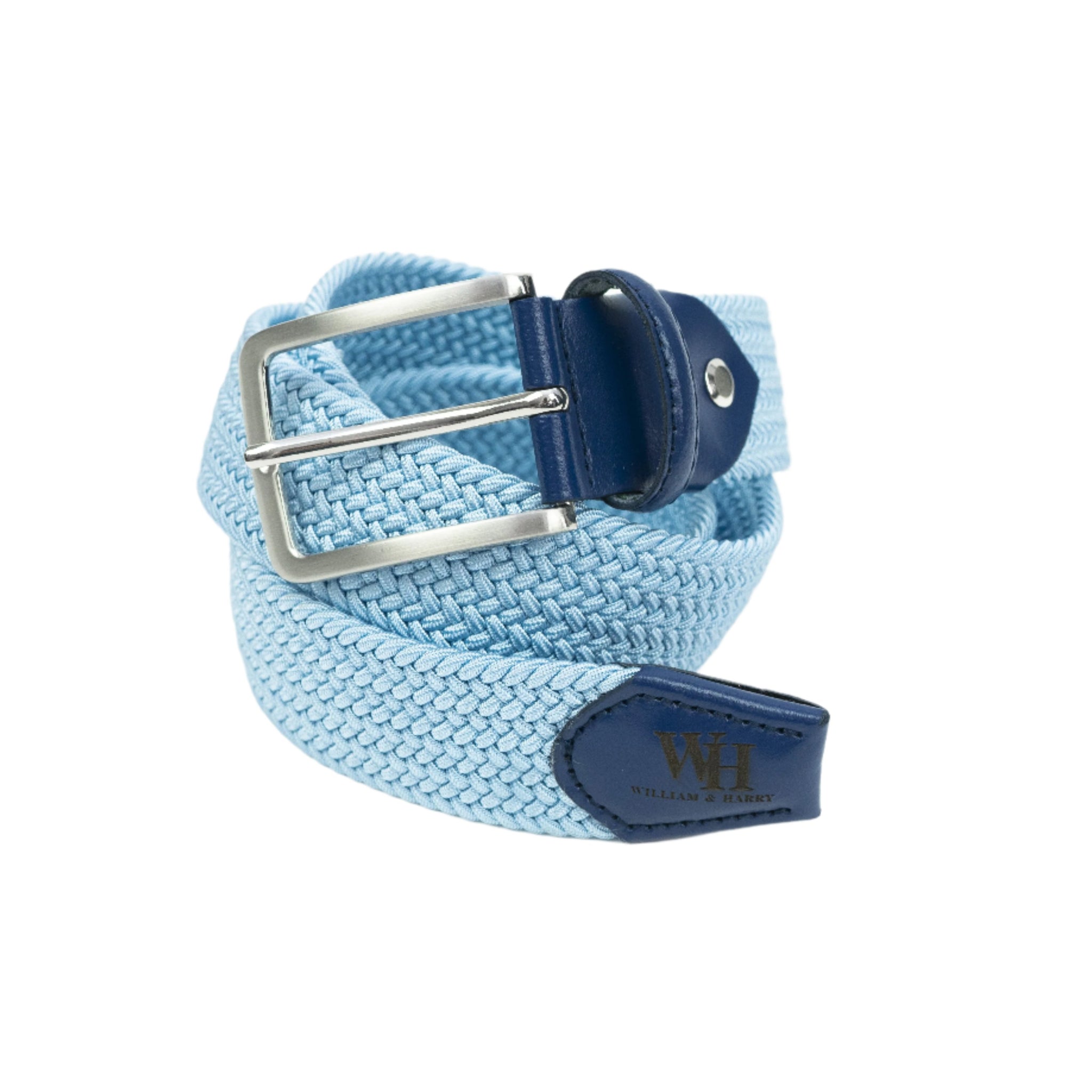 W&H Braided Micro Stripe Stretch Golf Belts for Men & Women