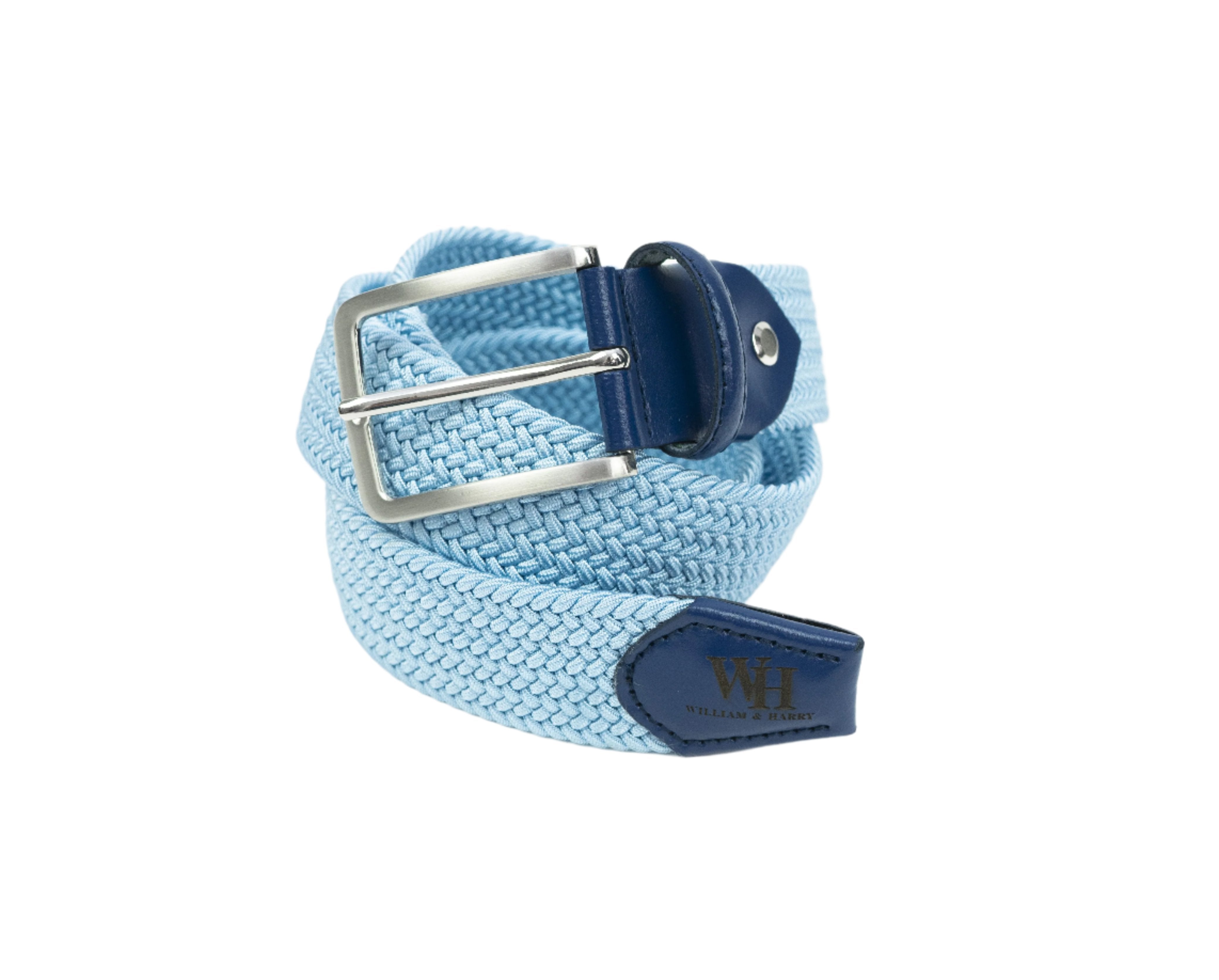 W&H Braided Micro Stripe Stretch Golf Belts for Men & Women