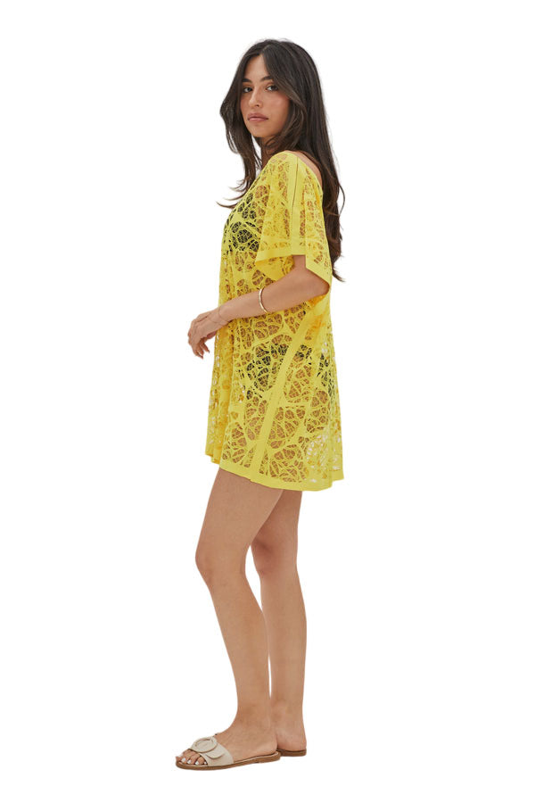Stylish Women's Colorful Beach Summer Cover-Ups - Fun and Flirty Dresses - Perfect for Vacations and Cruises - Multiple Color Options - Wear Sierra