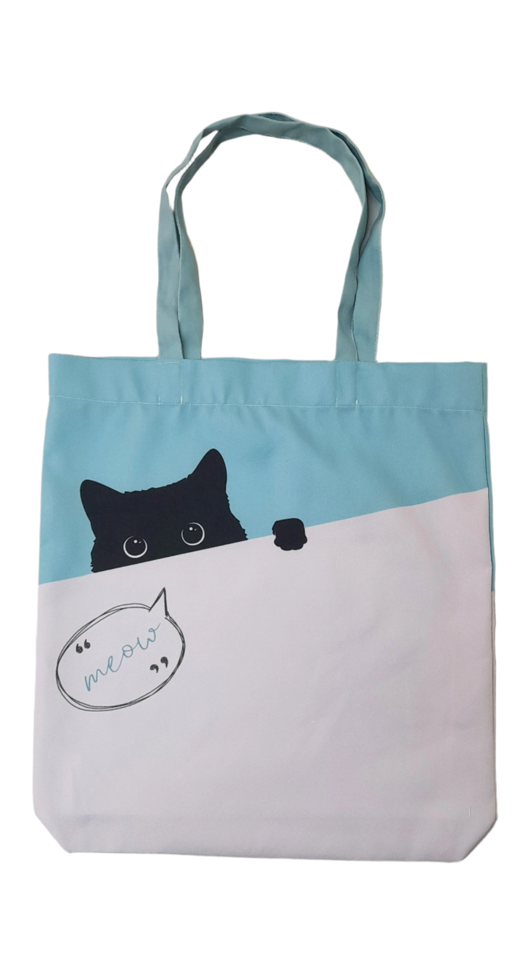 Black Cat Patterned Beach Bag - Great for Vacations & Cruises