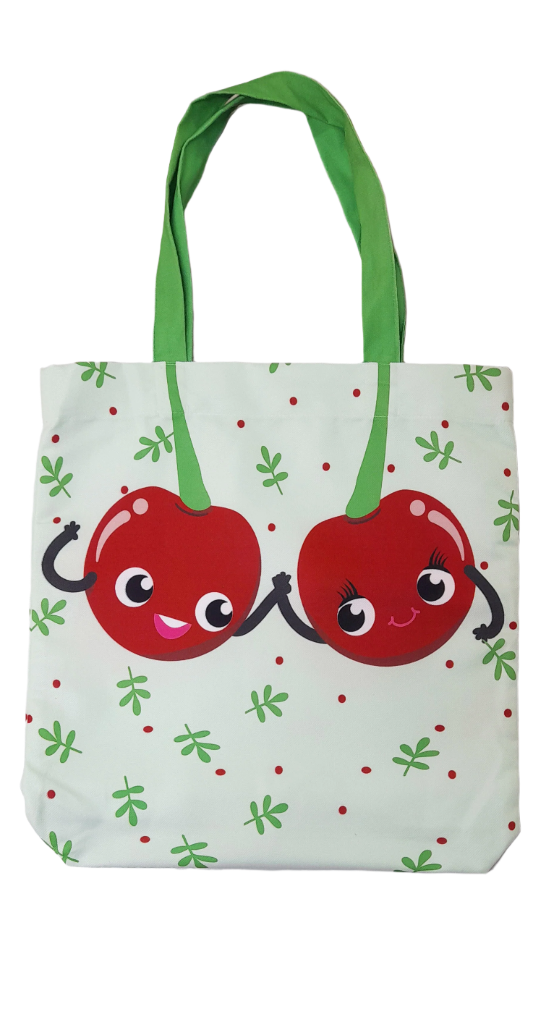 Cherry Patterned Beach Bag - Great for the Pool and Lake