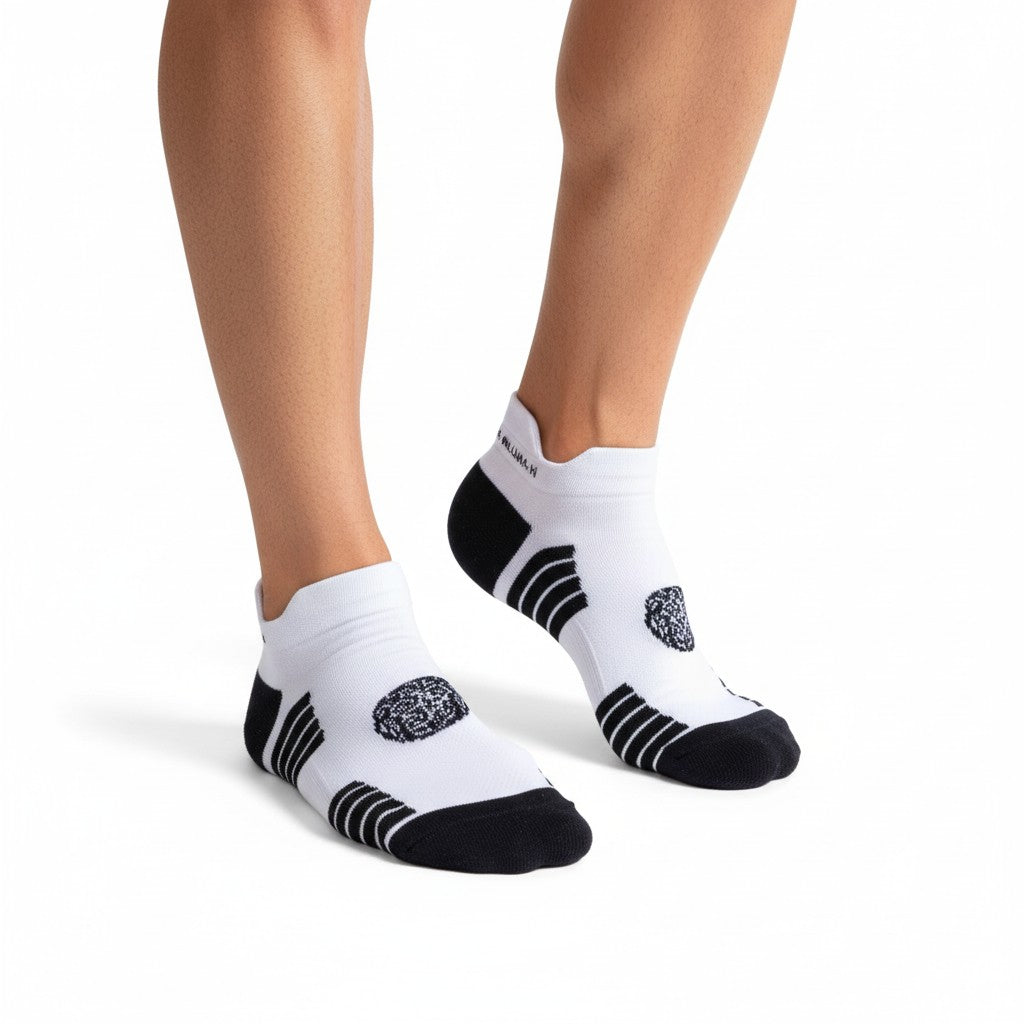 Men's Performance Ankle Socks in Regular to Big & Tall Sizes - Mild Compression Socks, Great for Outdoor Activities, Gym and Sports