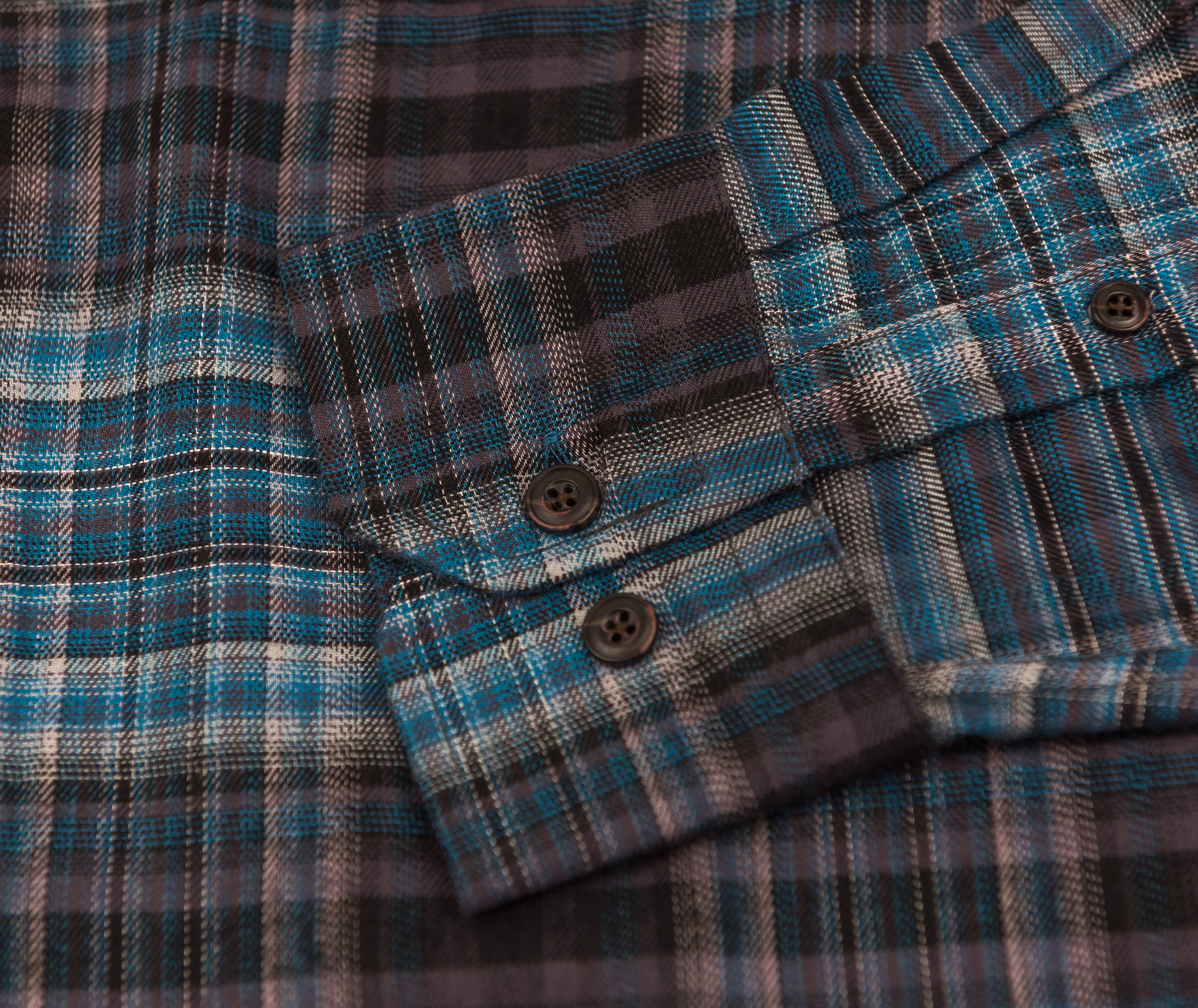 Wear Sierra Top Shelf Cotton Long Sleeve Button Down Shirts in Navy Plaid