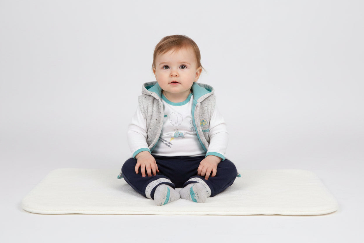 Newborn, Infant & Toddler Animal Theme (Turtle) 3-Piece Hoodie Jacket Set for Little Boys & Girls - Wear Sierra