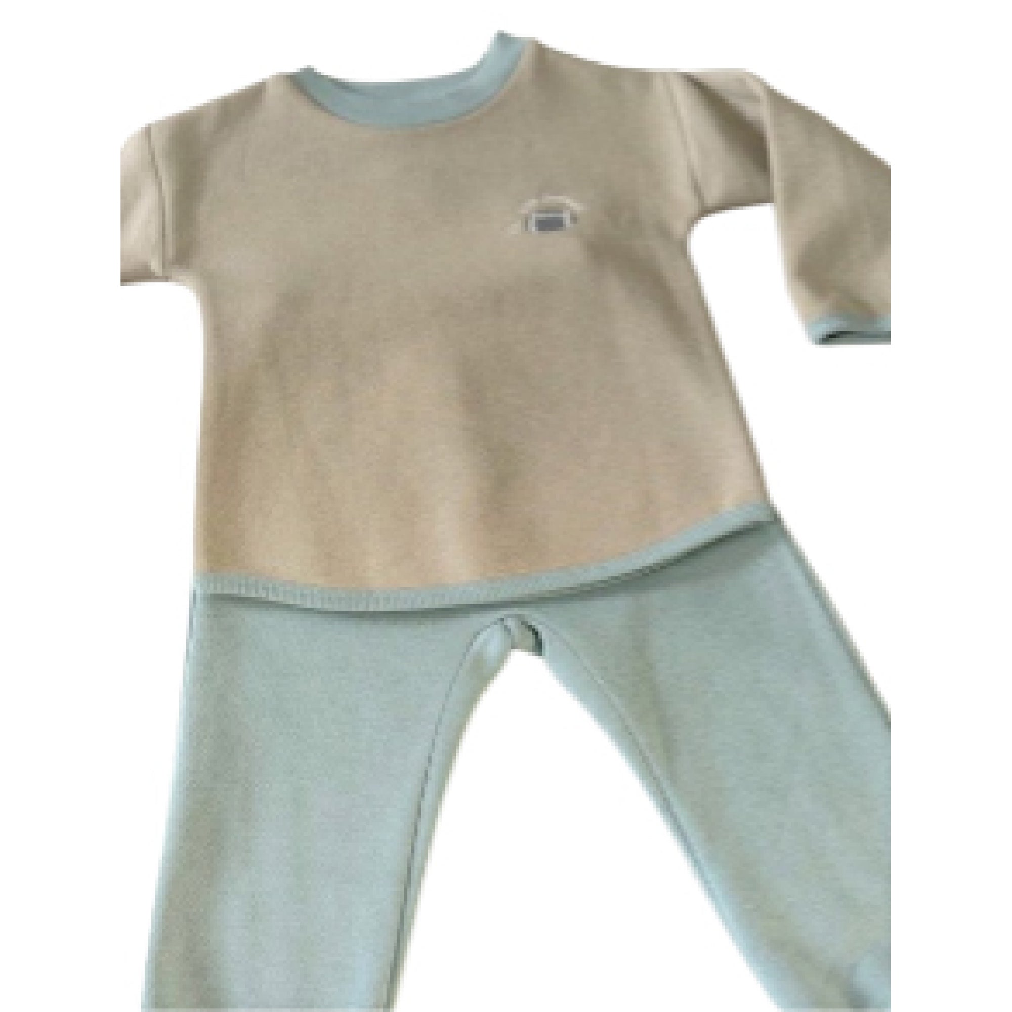 Infant & Toddler Sweatshirt and Sweatpants Football Themed Set for Little Boys & Girls 2 Piece Outfit - Wear Sierra